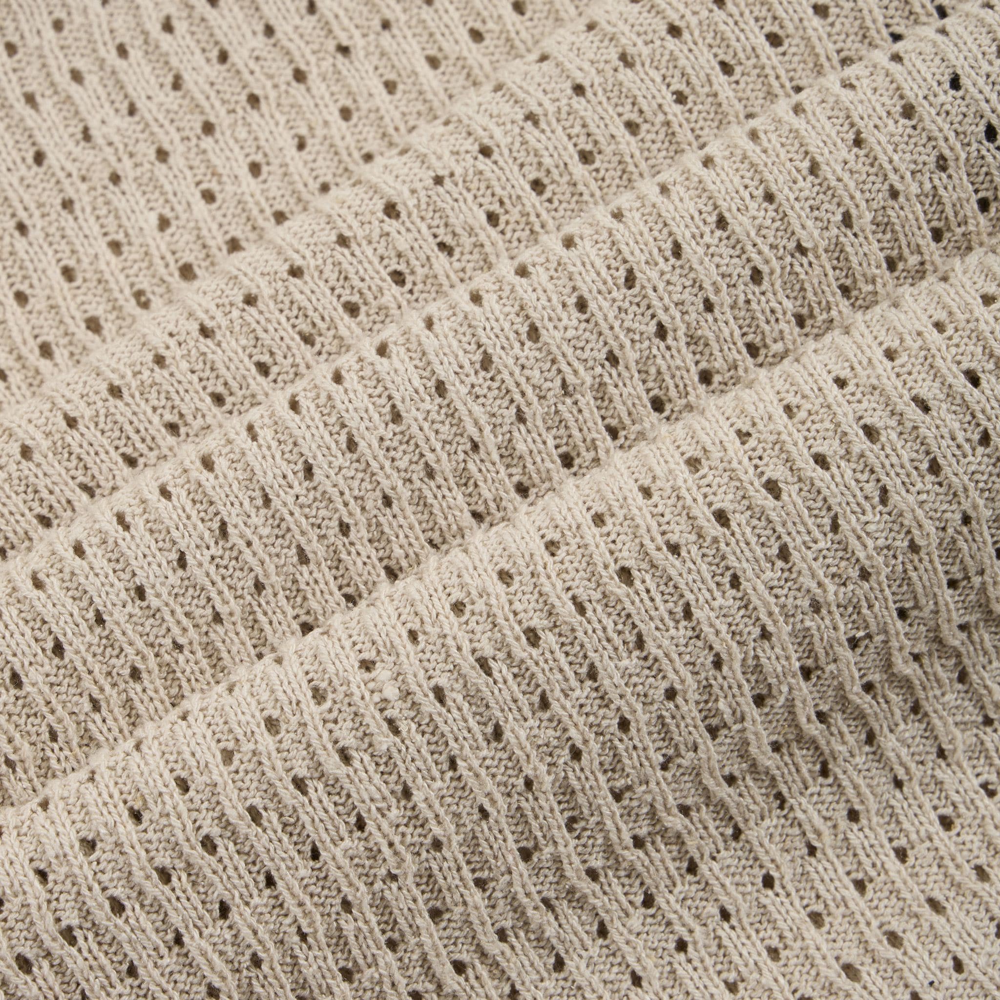 Camicia in Maglia a Punto Diagonale con Dettagli a Contrasto Beige Camicia Maglia Paolo Pecora