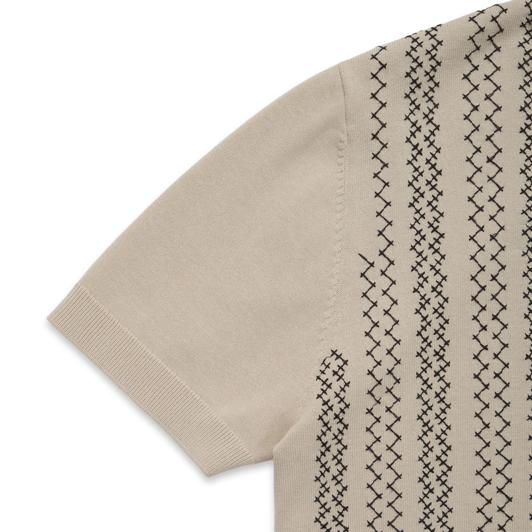 Camicia Maglia Beige Camicia Maglia Paolo Pecora