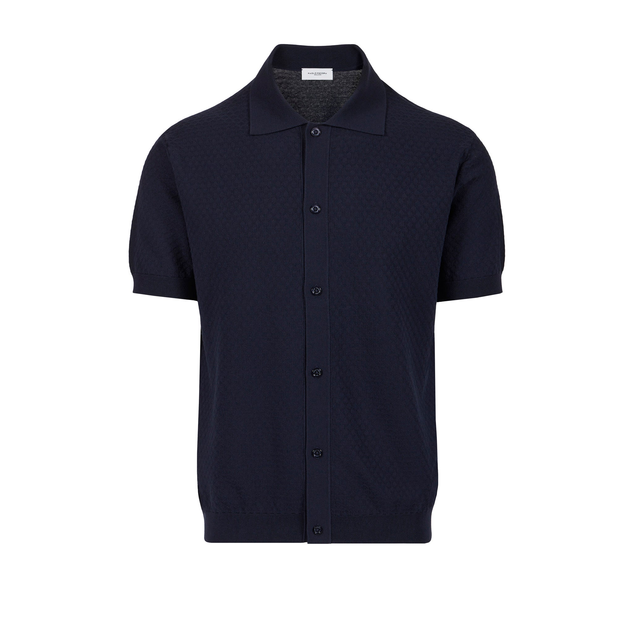 Camicia Maglia Blu Camicia Maglia Paolo Pecora