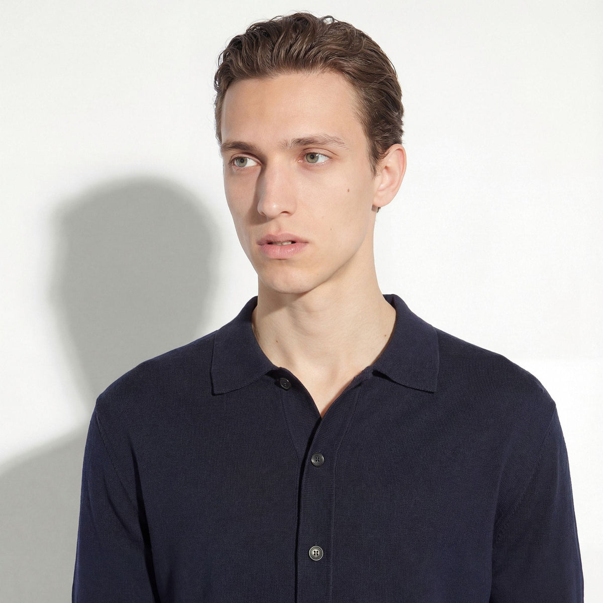 Camicia Maglia Blu Camicia Maglia Paolo Pecora