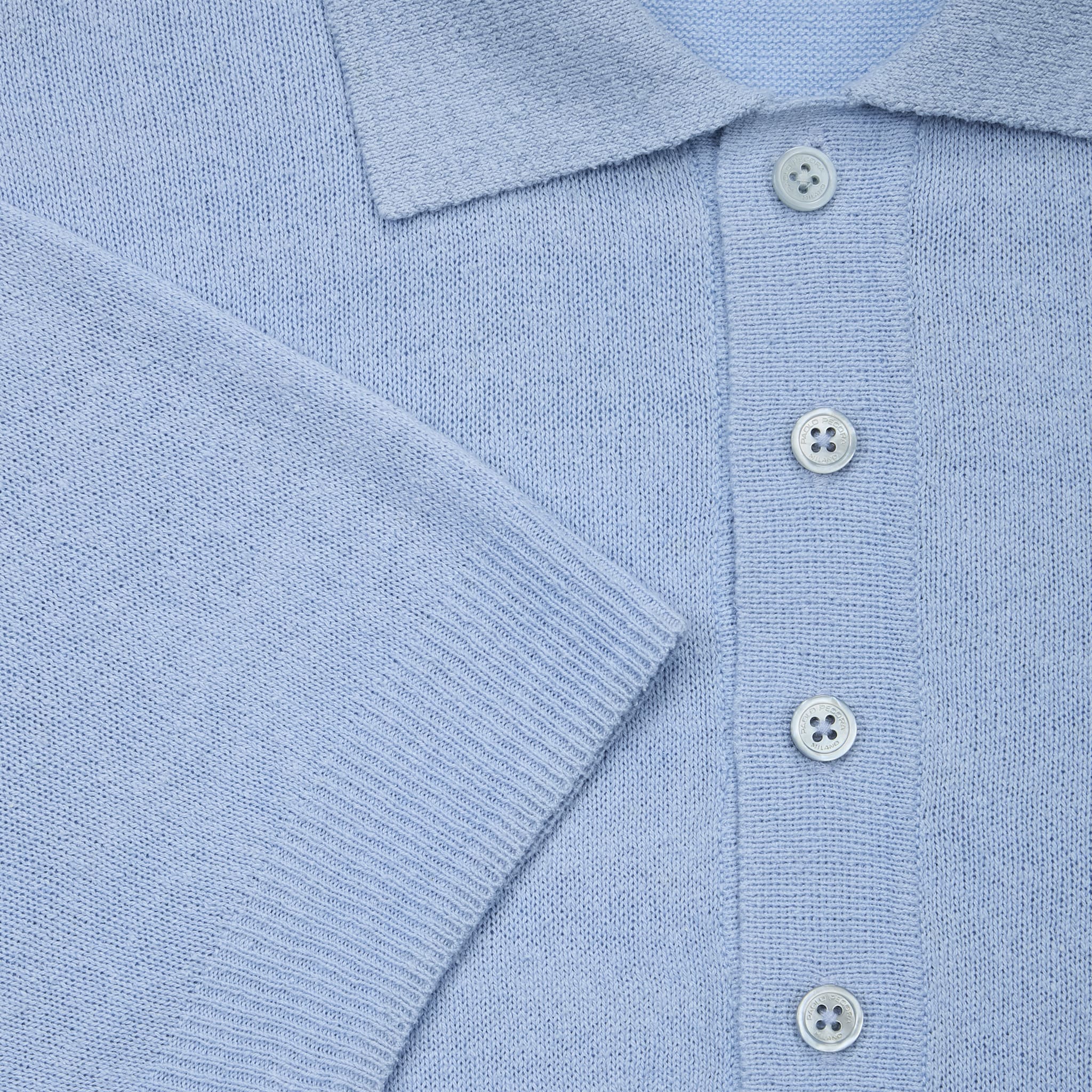 Maglia A Polo Azzurro Maglia A Polo Paolo Pecora