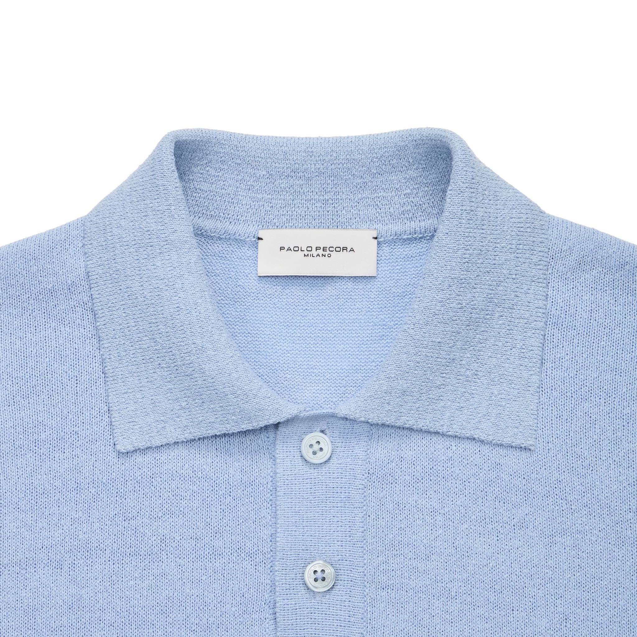 Maglia A Polo Azzurro Maglia A Polo Paolo Pecora