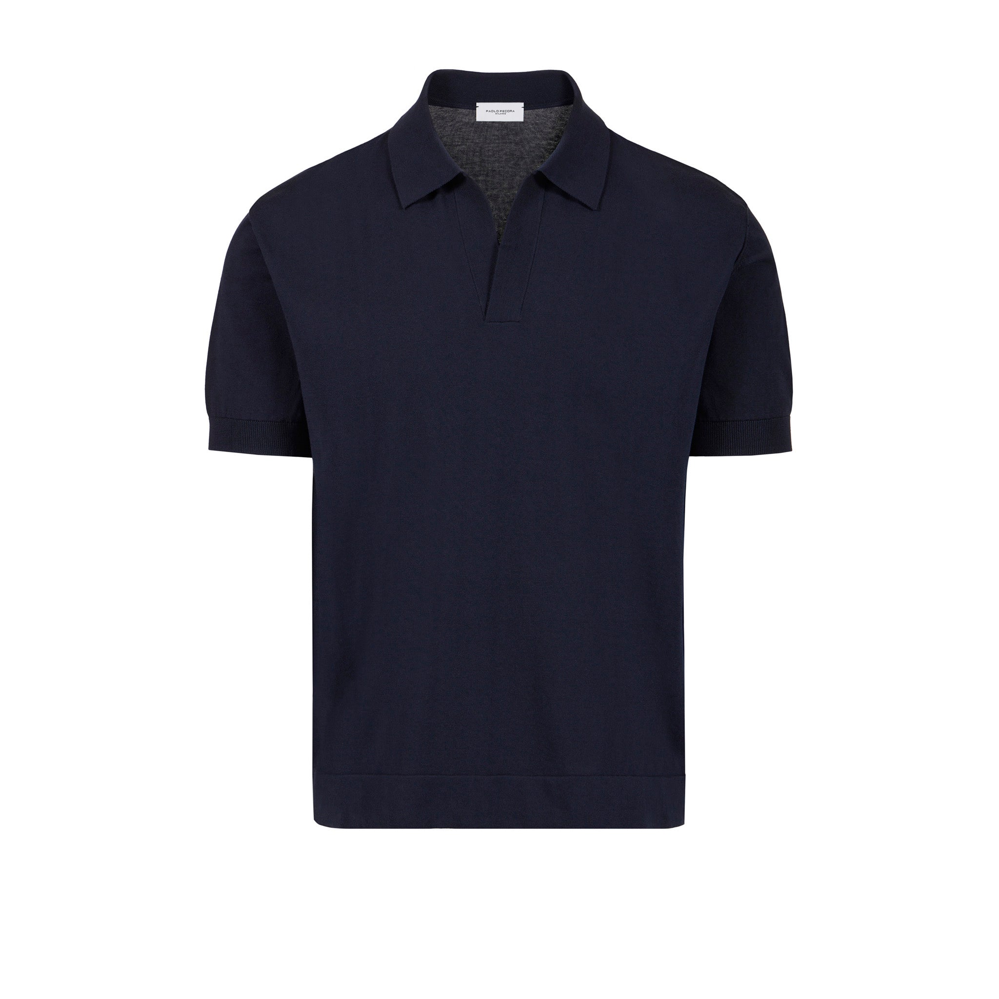 Maglia A Polo Blu Maglia A Polo Paolo Pecora