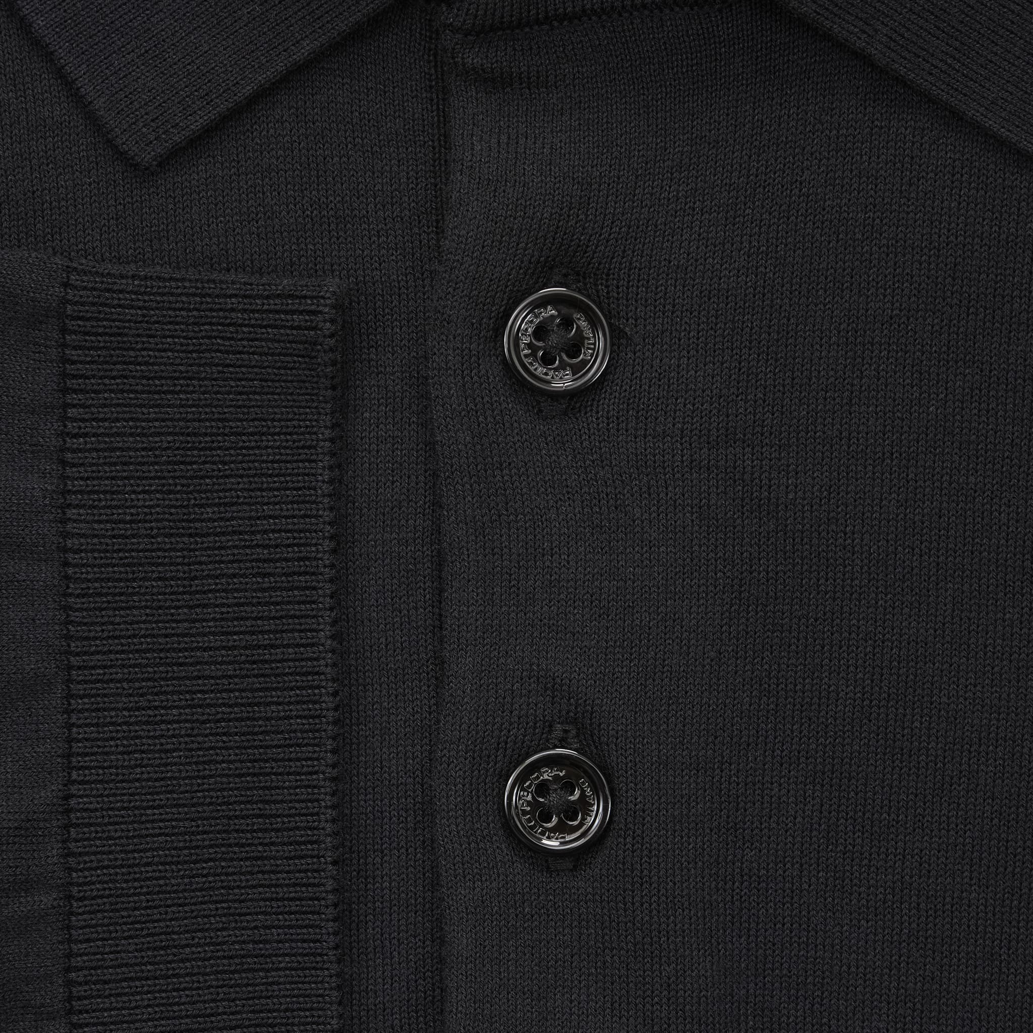 Maglia A Polo Nero Maglia A Polo Paolo Pecora