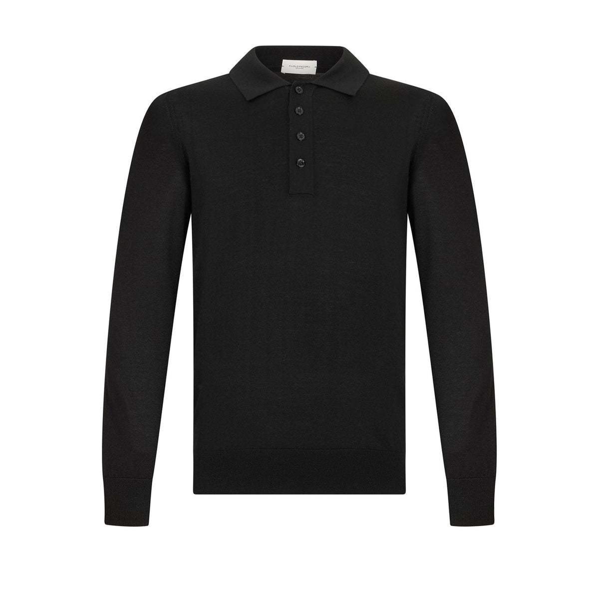 Maglia A Polo Nero Maglia A Polo Paolo Pecora
