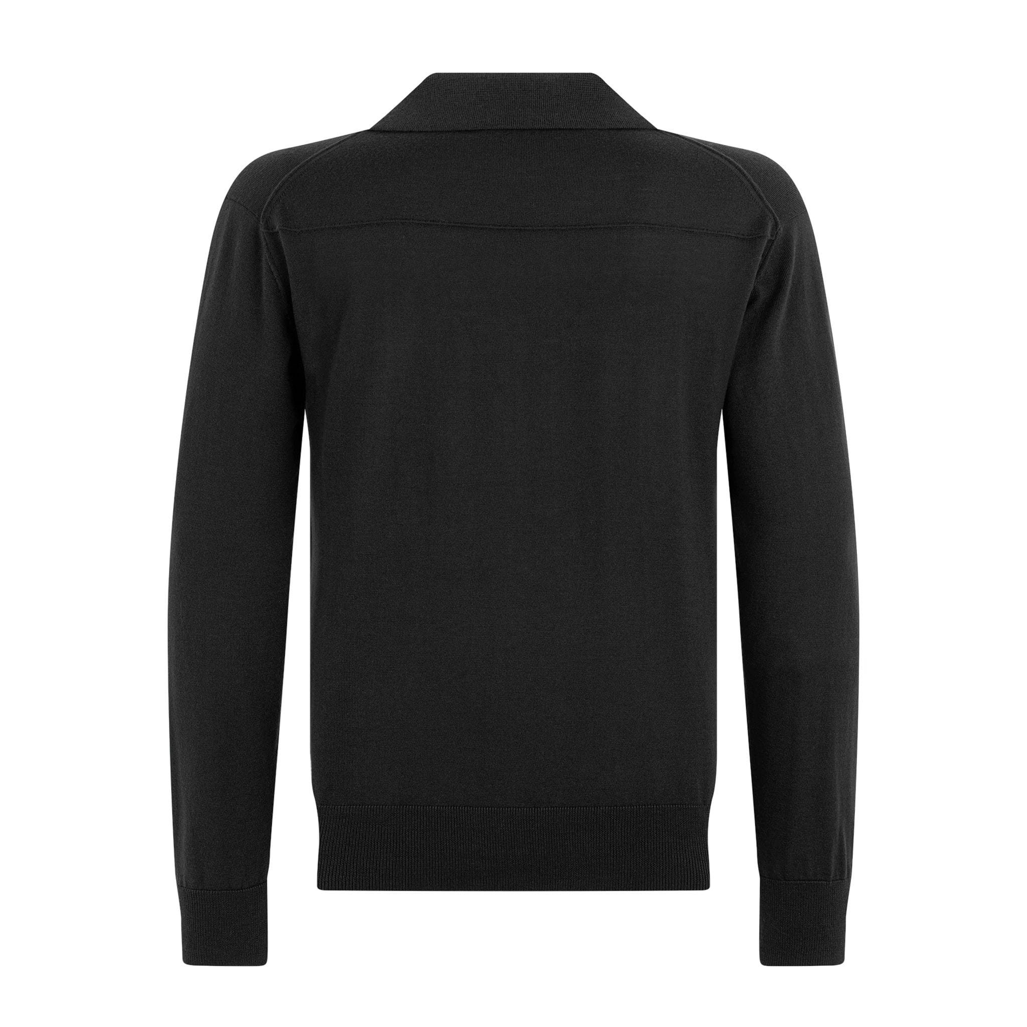 Maglia A Polo Nero Maglia A Polo Paolo Pecora