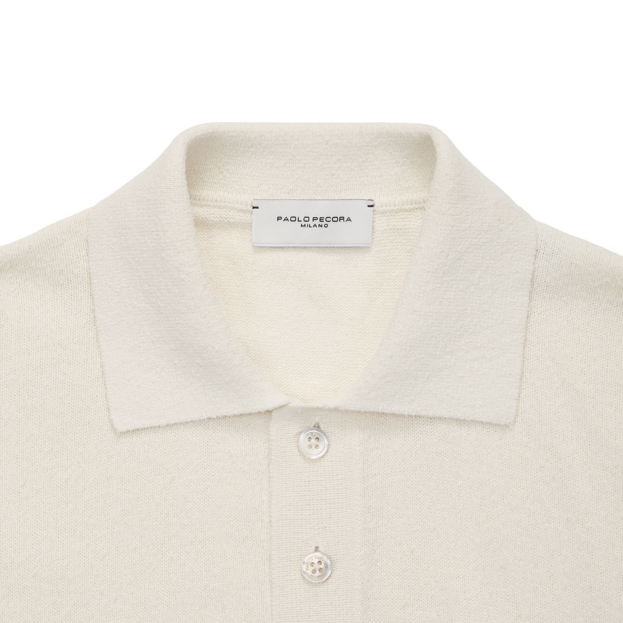 Maglia A Polo Panna Maglia A Polo Paolo Pecora