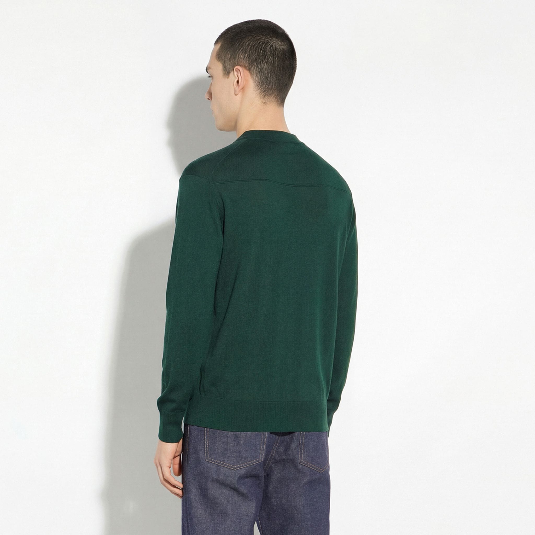 Maglia A Polo Verde Scuro Maglia A Polo Paolo Pecora