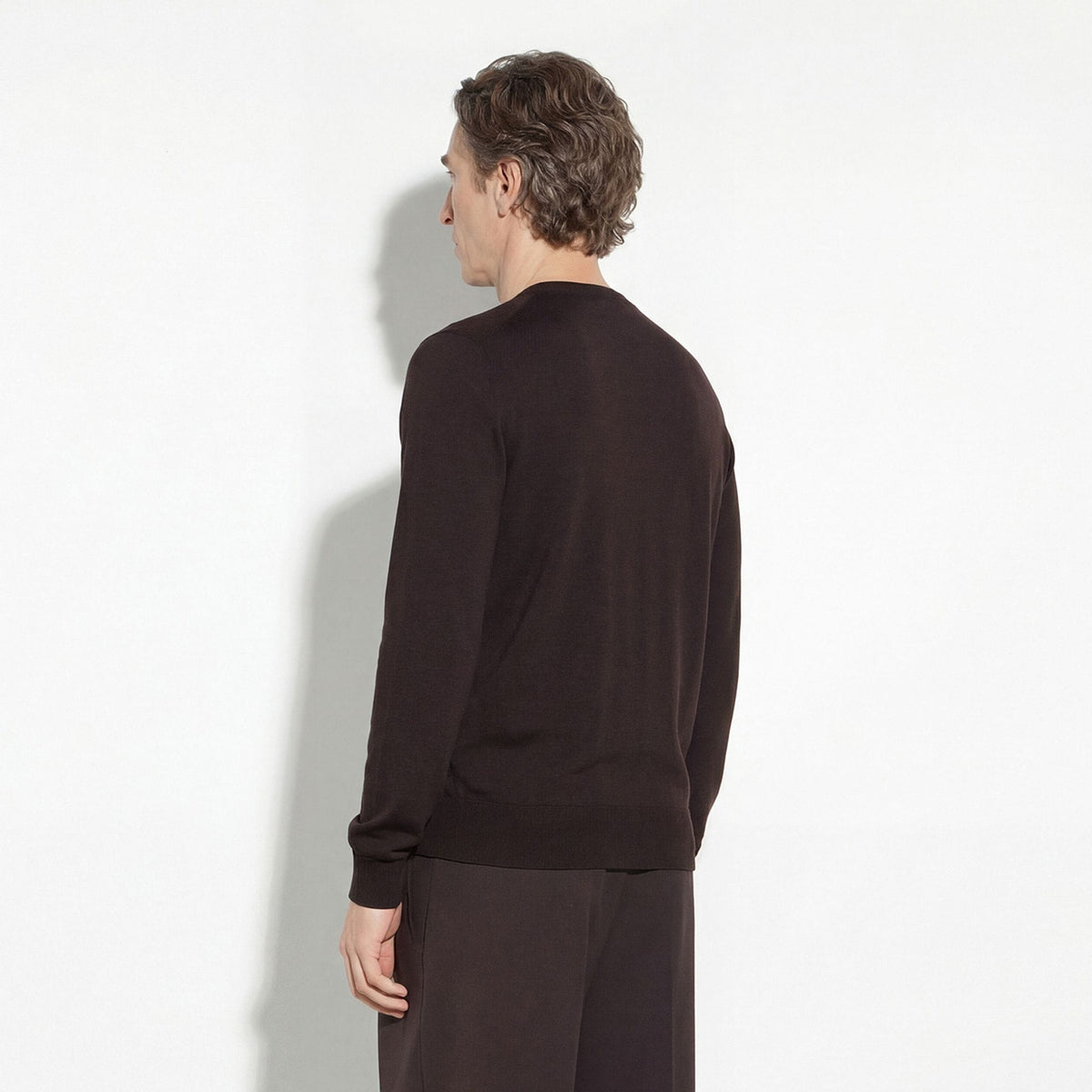 Maglia Cardigan Marrone Maglia Cardigan Paolo Pecora