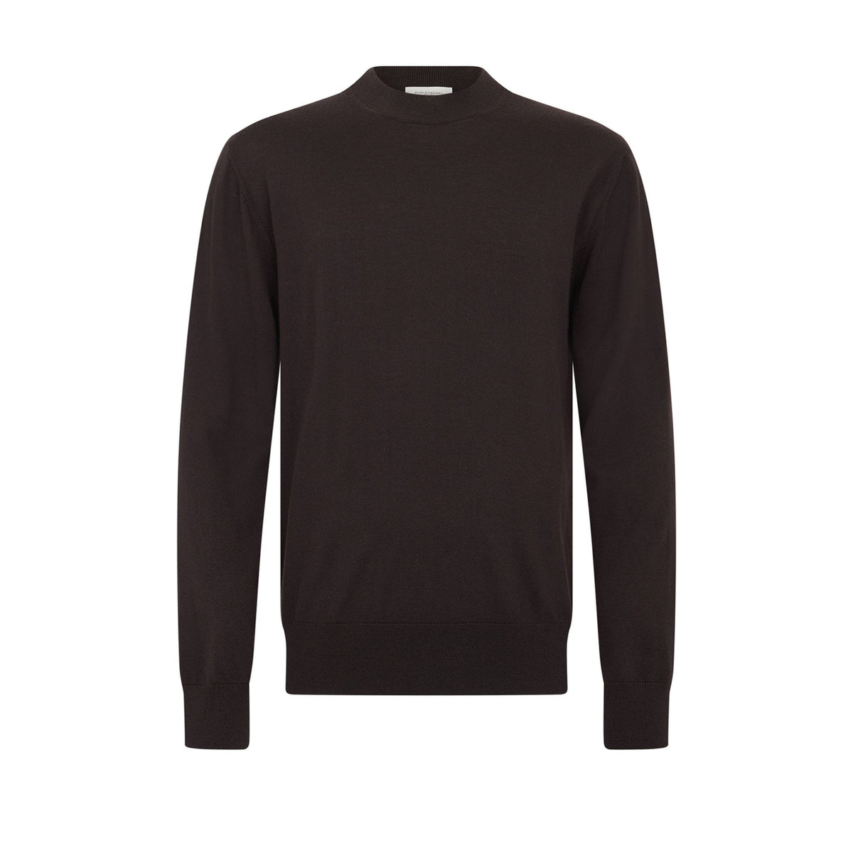 Maglia Girocollo Marrone Maglia Girocollo Paolo Pecora