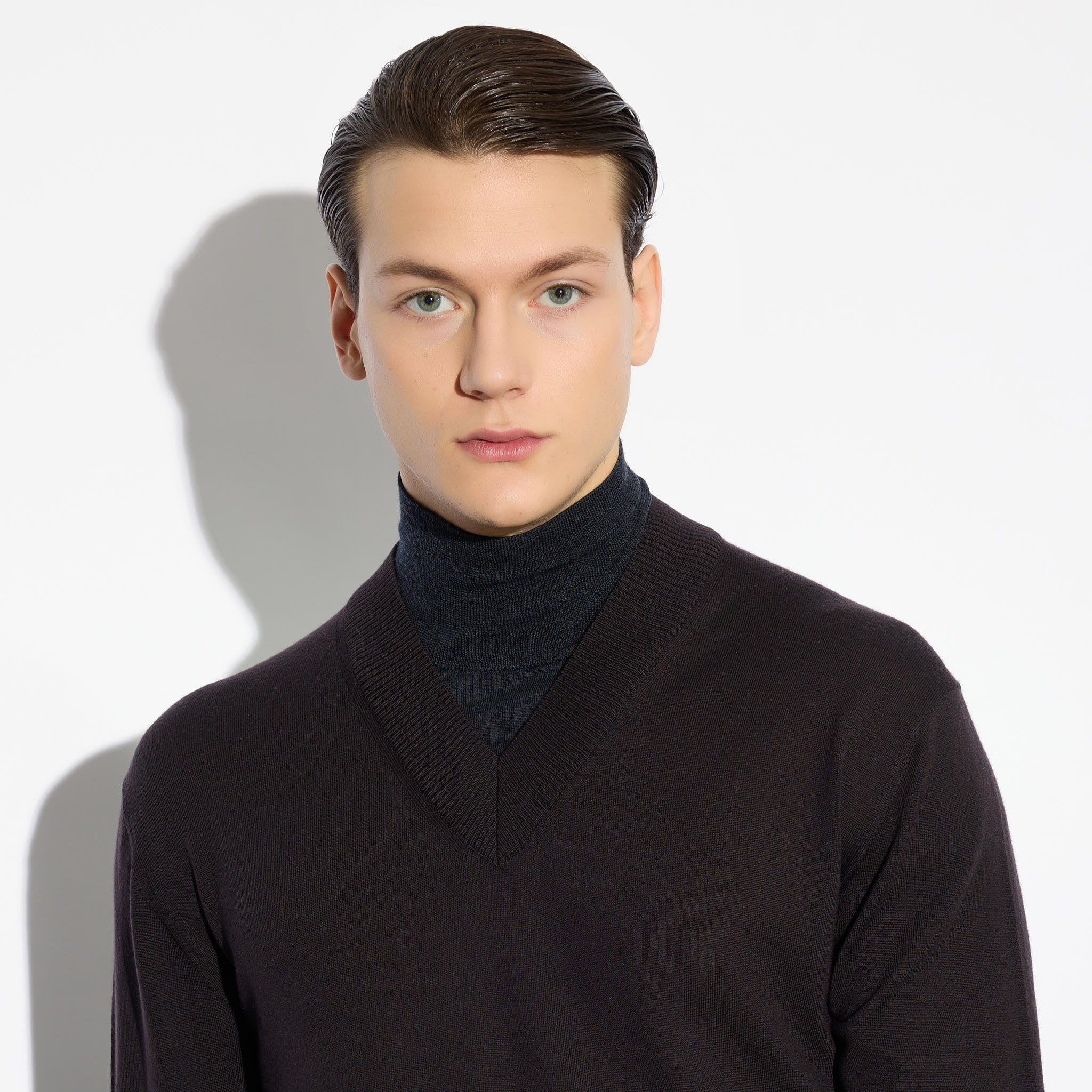 Maglia a Lupetto Marrone Maglia Lupetto Paolo Pecora