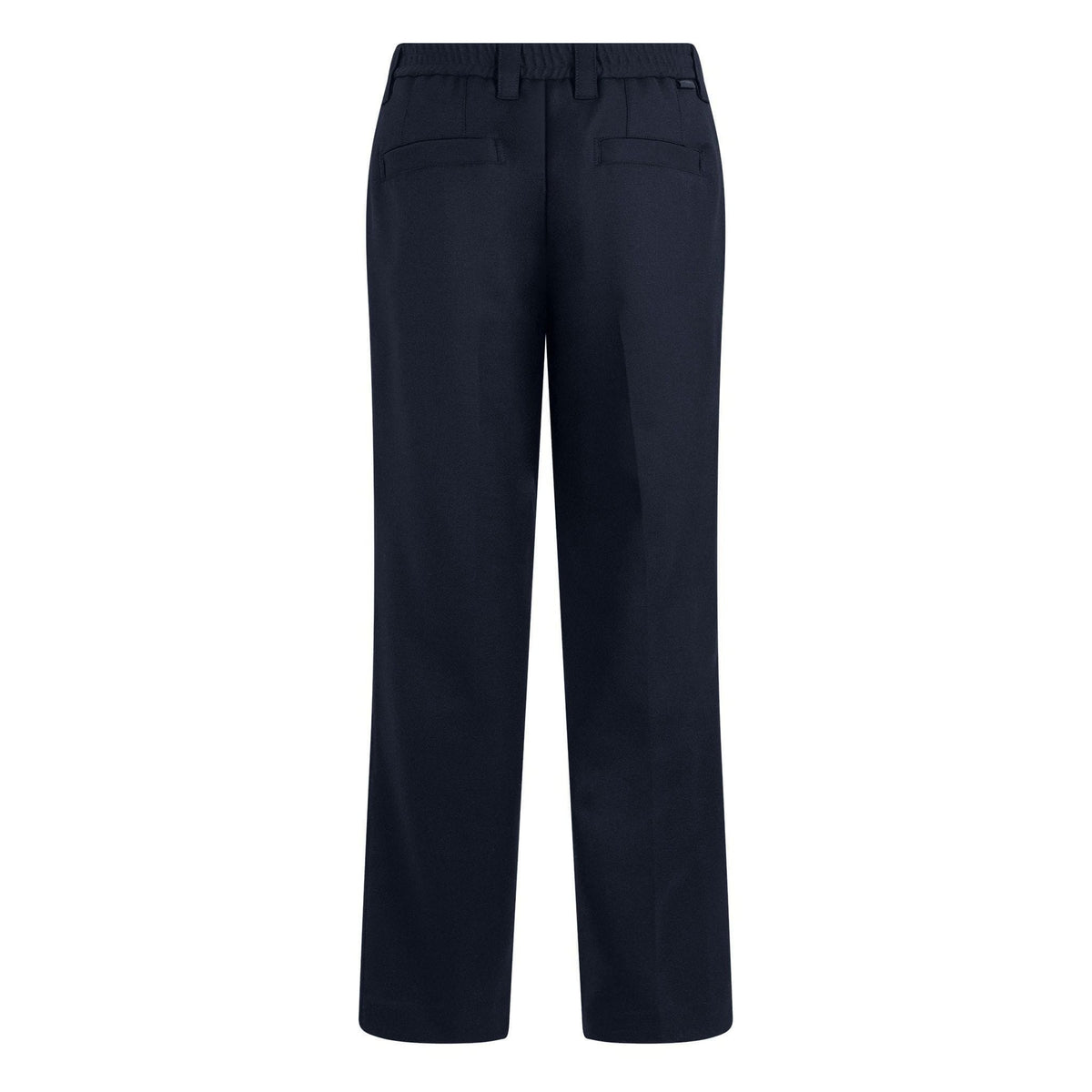 Pantalone Chino Loose Fit in Tecnolana Blu Pantalone Tessuto Paolo Pecora