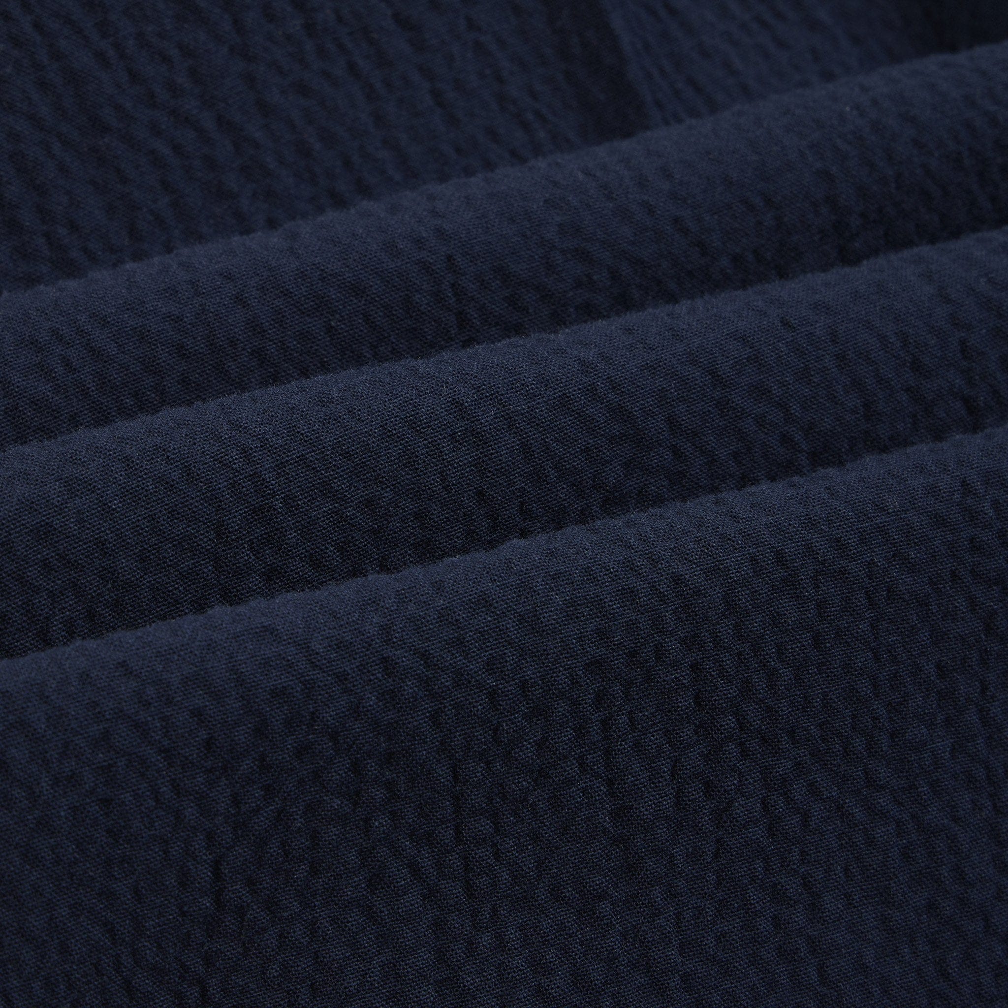 Pantalone Chino Relaxed Fit in Cotone con Risvolto Blu Pantalone Tessuto Paolo Pecora