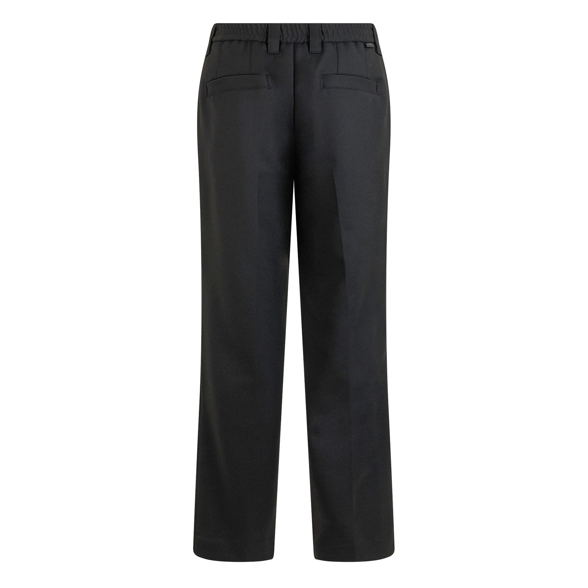 Pantalone Tessuto Nero Pantalone Tessuto Paolo Pecora