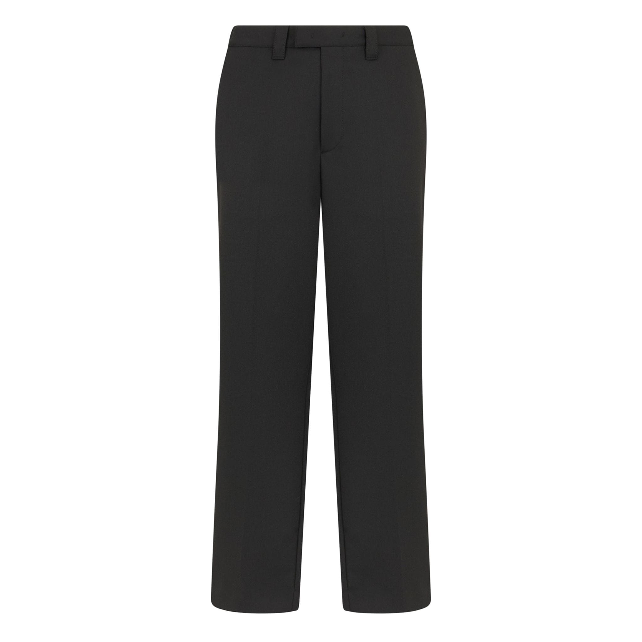 Pantalone Tessuto Nero Pantalone Tessuto Paolo Pecora