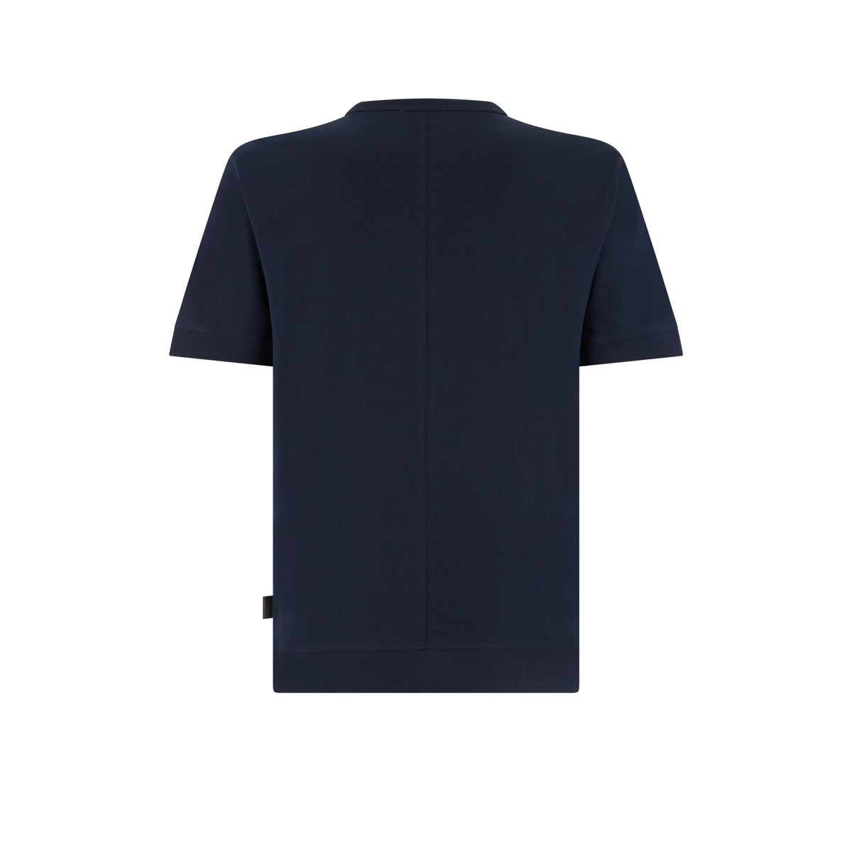 T-Shirt in Jersey di Cotone Bi-Stretch Blu T-Shirt Jersey Paolo Pecora