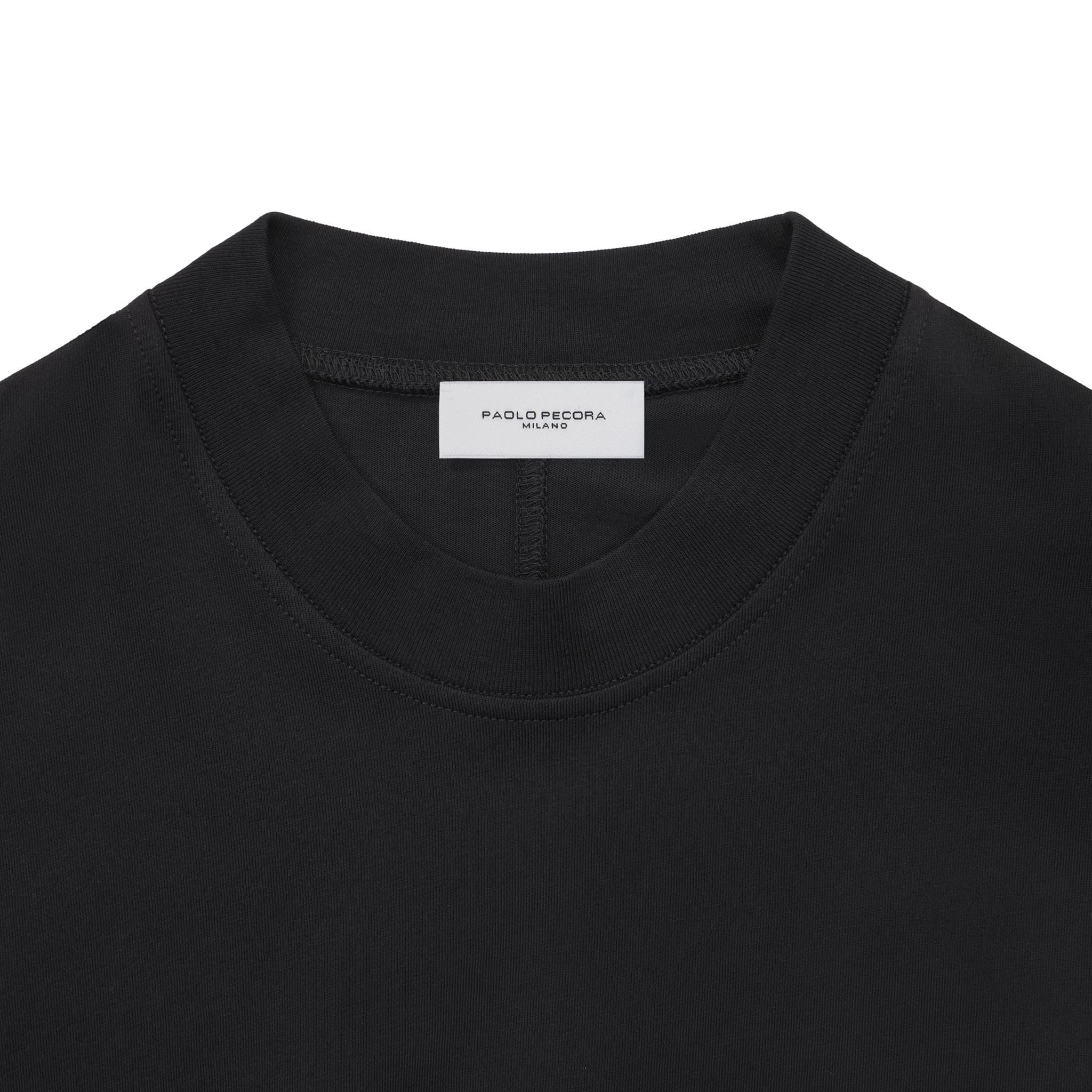 T-Shirt Jersey Nero T-Shirt Jersey Paolo Pecora