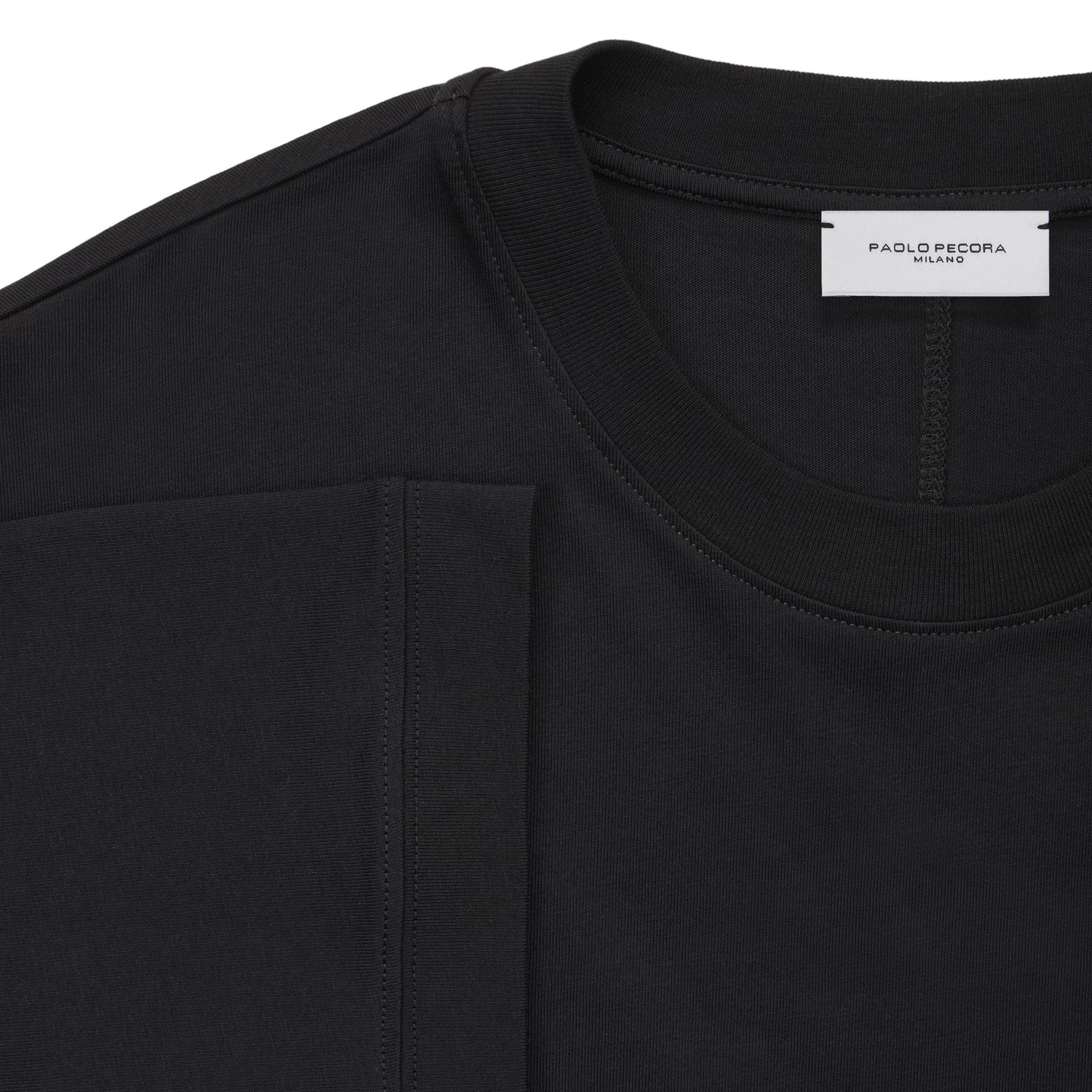 T-Shirt Jersey Nero T-Shirt Jersey Paolo Pecora