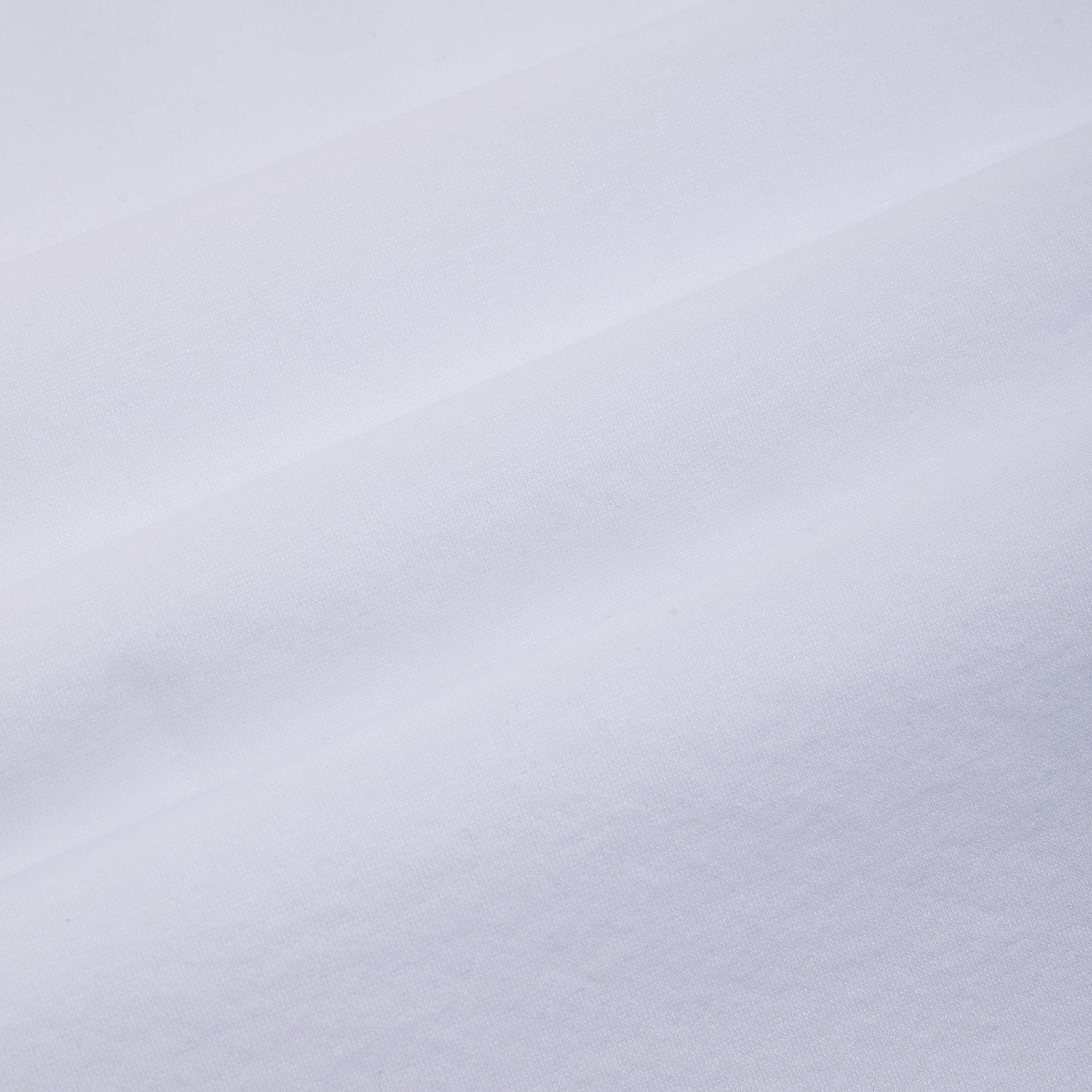 T-Shirt Loose Fit in Jersey di Cotone Bianco e Beige T-Shirt Jersey Paolo Pecora