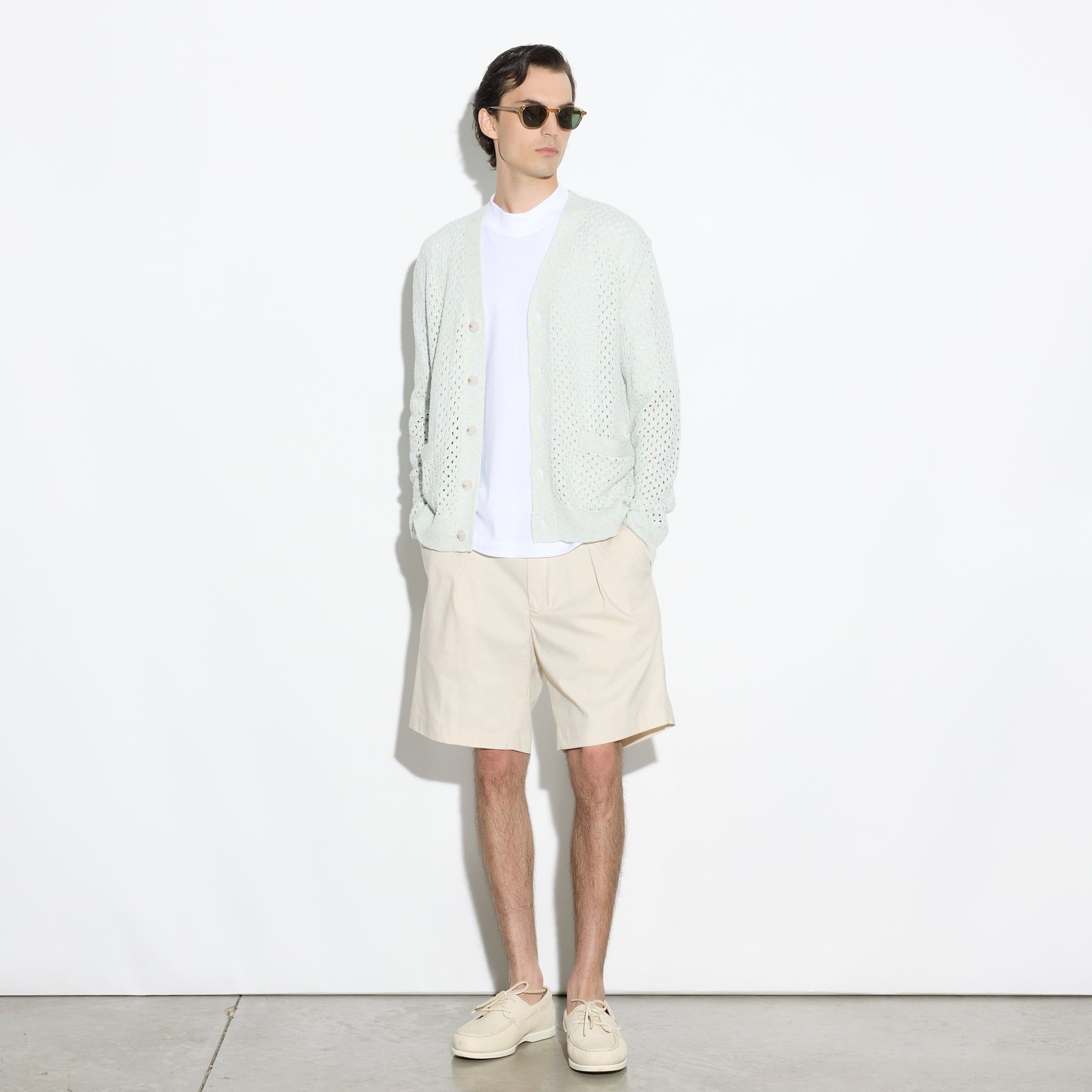 T-Shirt Over in Jersey di Cotone Bianco Ottico T-Shirt Jersey Paolo Pecora