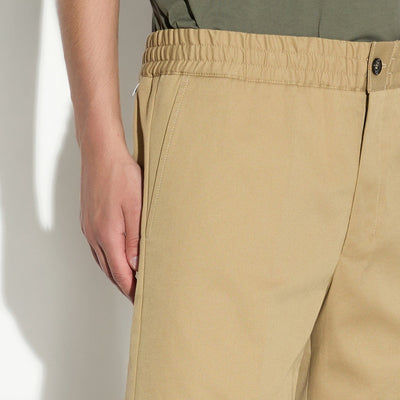 Bermuda con Cintura Elastica in Cotone Corda Bermuda Tessuto 48 / Corda Paolo Pecora