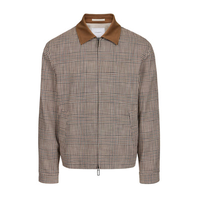 Giubbotto in Tessuto Galles Beige Giubbotto Tessuto 48 / Galles Bianco-Beige Paolo Pecora