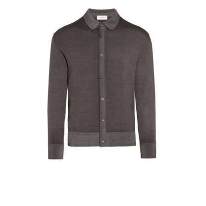 Camicia in Maglia Fumo Di Londra Camicia Maglia Paolo Pecora