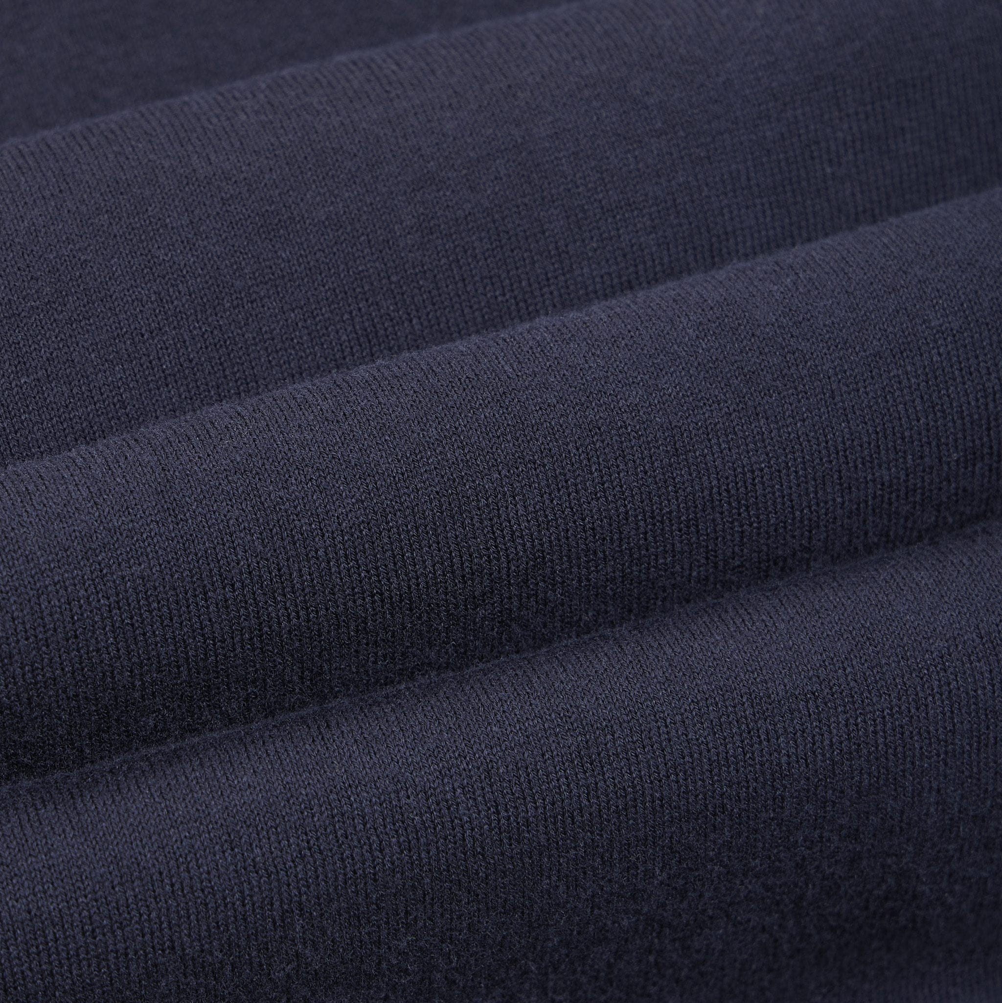 Camicia in Maglia Loose Fit in Cotone Blu Camicia Maglia Paolo Pecora