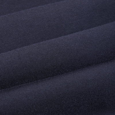 Camicia in Maglia Loose Fit in Cotone Blu Camicia Maglia Paolo Pecora