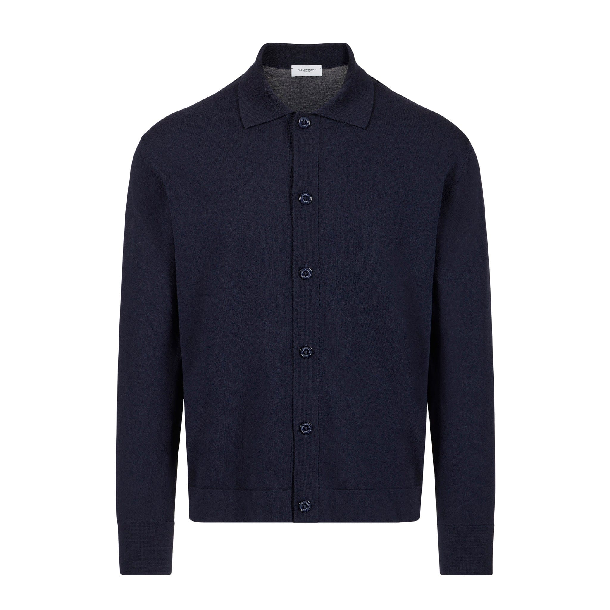 Camicia Maglia Blu Camicia Maglia Paolo Pecora