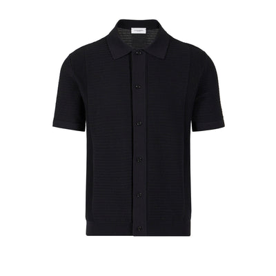 Camicia Maglia Nero Camicia Maglia Paolo Pecora