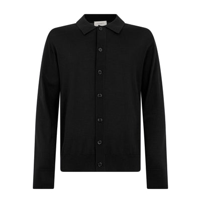 Camicia Maglia Nero Camicia Maglia Paolo Pecora