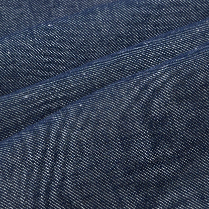 Camicia in Lino Stretch Blu Navy Camicia Tessuto Paolo Pecora