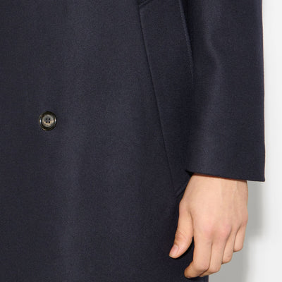 Cappotto Tessuto Blu Cappotto Tessuto Paolo Pecora