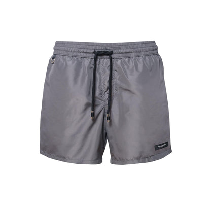 Costume da Bagno Boxer Unisex Tinta Grigio Paolo Pecora