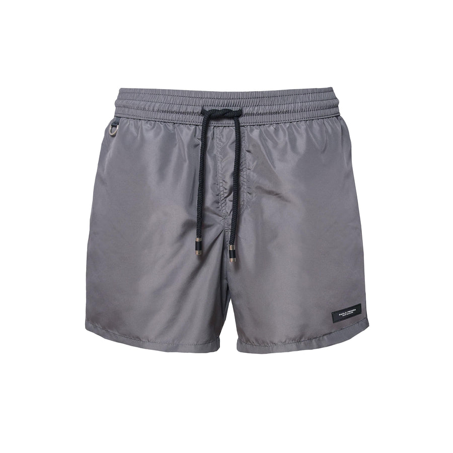 Paolo Pecora Costume da Bagno Boxer Unisex Tinta Grigio