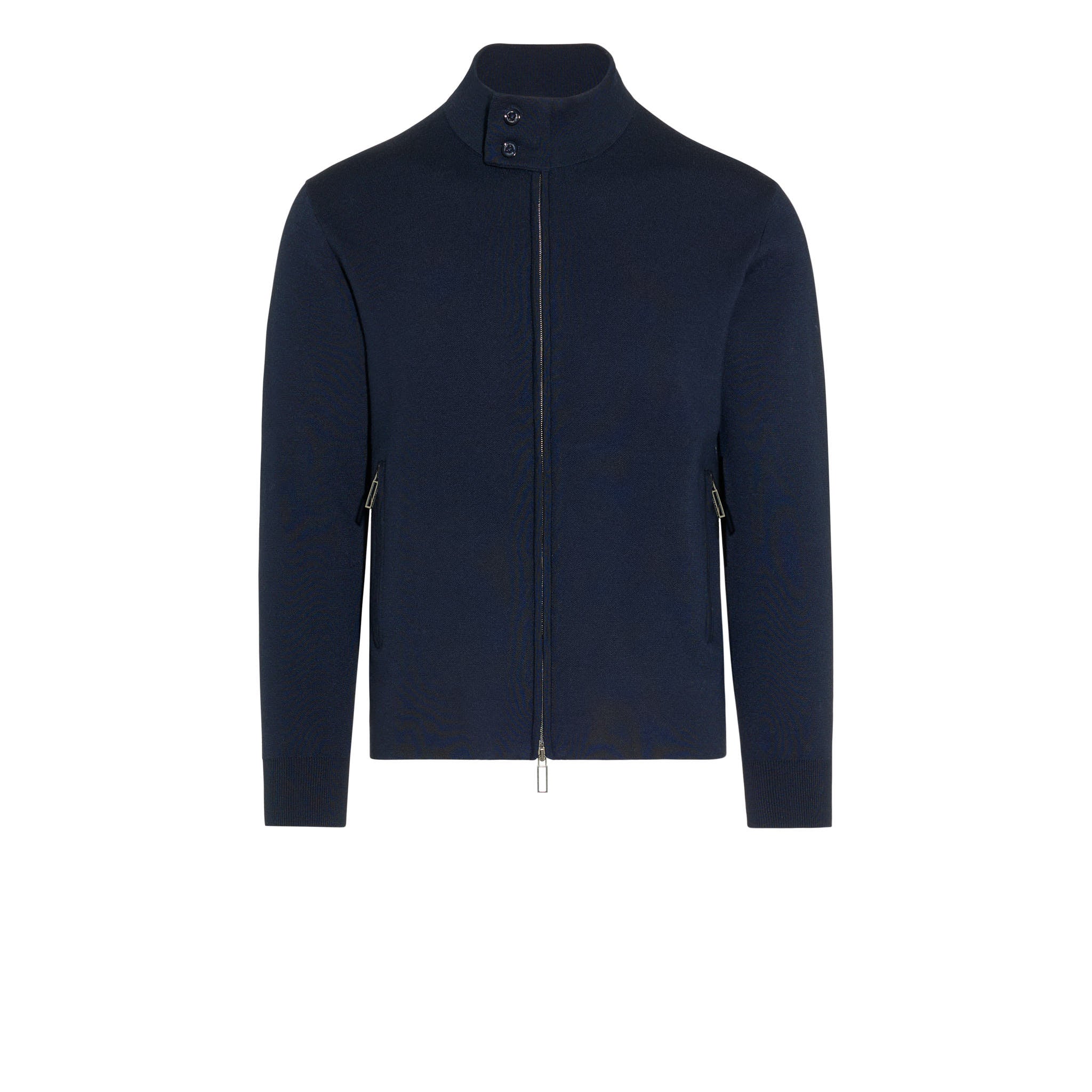 Giubbotto in Maglia Blu Giubbotto Maglia Paolo Pecora