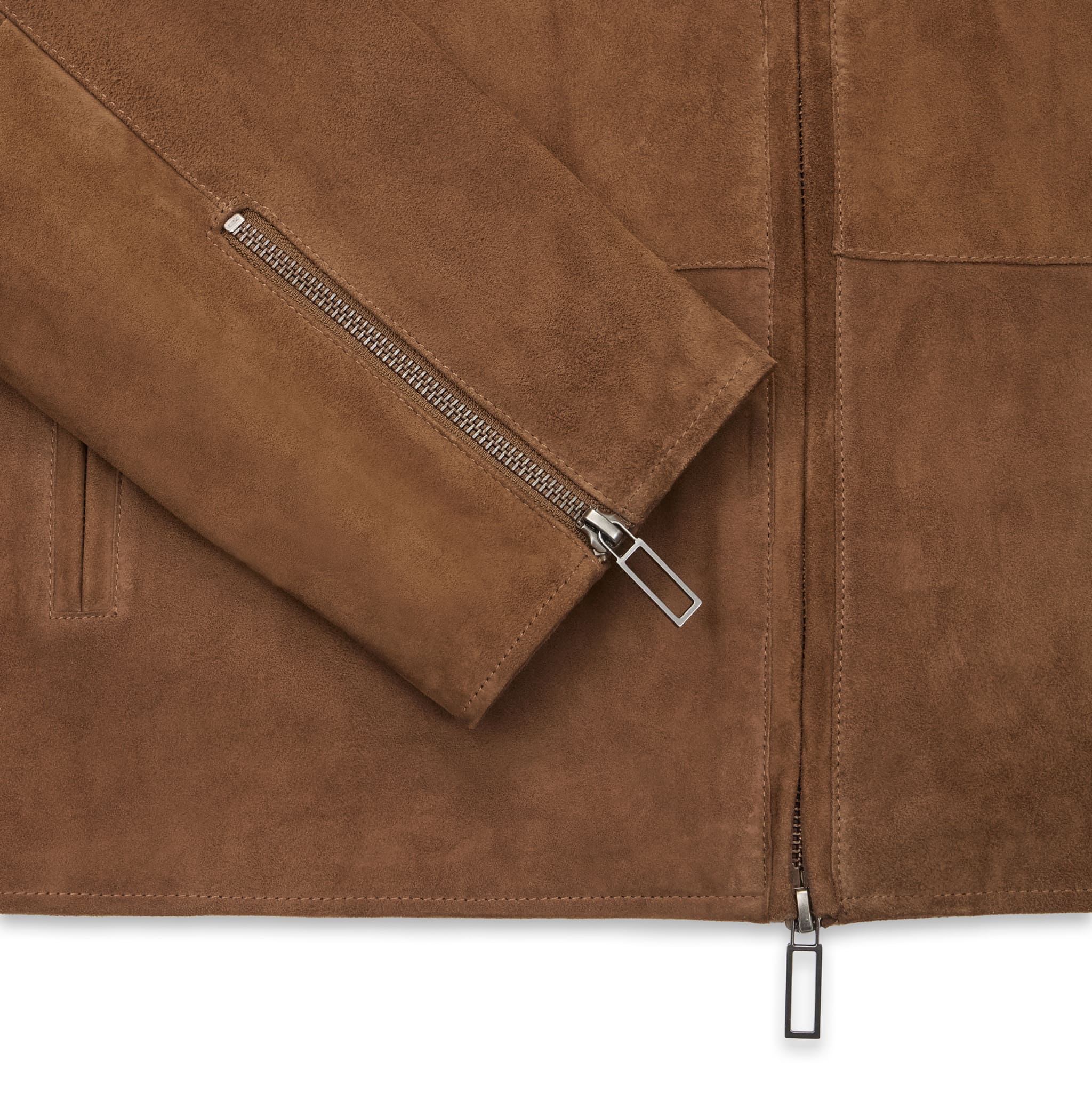 Giubbotto in Pelle Nocciola Giubbotto Pelle Paolo Pecora