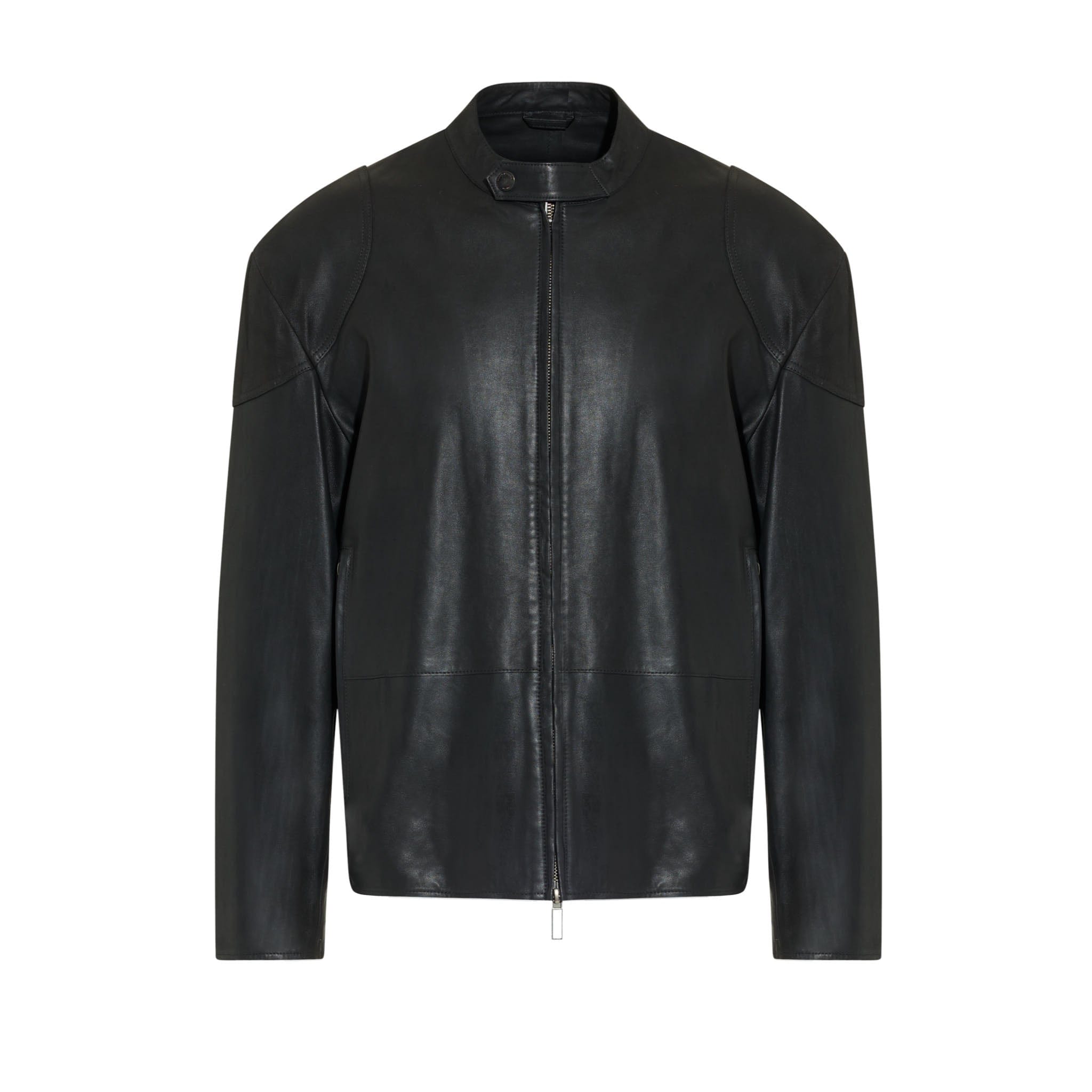 Giubbotto Pelle Nero Giubbotto Pelle Paolo Pecora