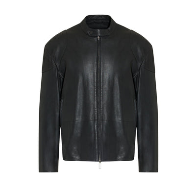 Giubbotto Pelle Nero Giubbotto Pelle Paolo Pecora