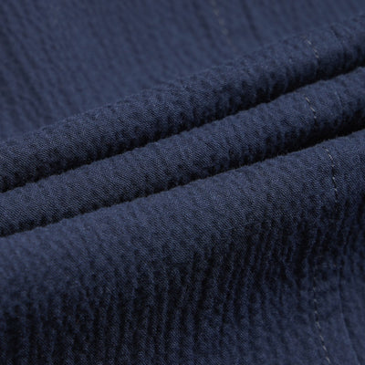 Giubbotto in Cotone Blu Giubbotto Tessuto Paolo Pecora