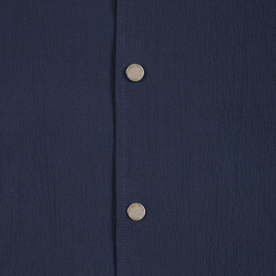 Giubbotto in Cotone Blu Giubbotto Tessuto Paolo Pecora