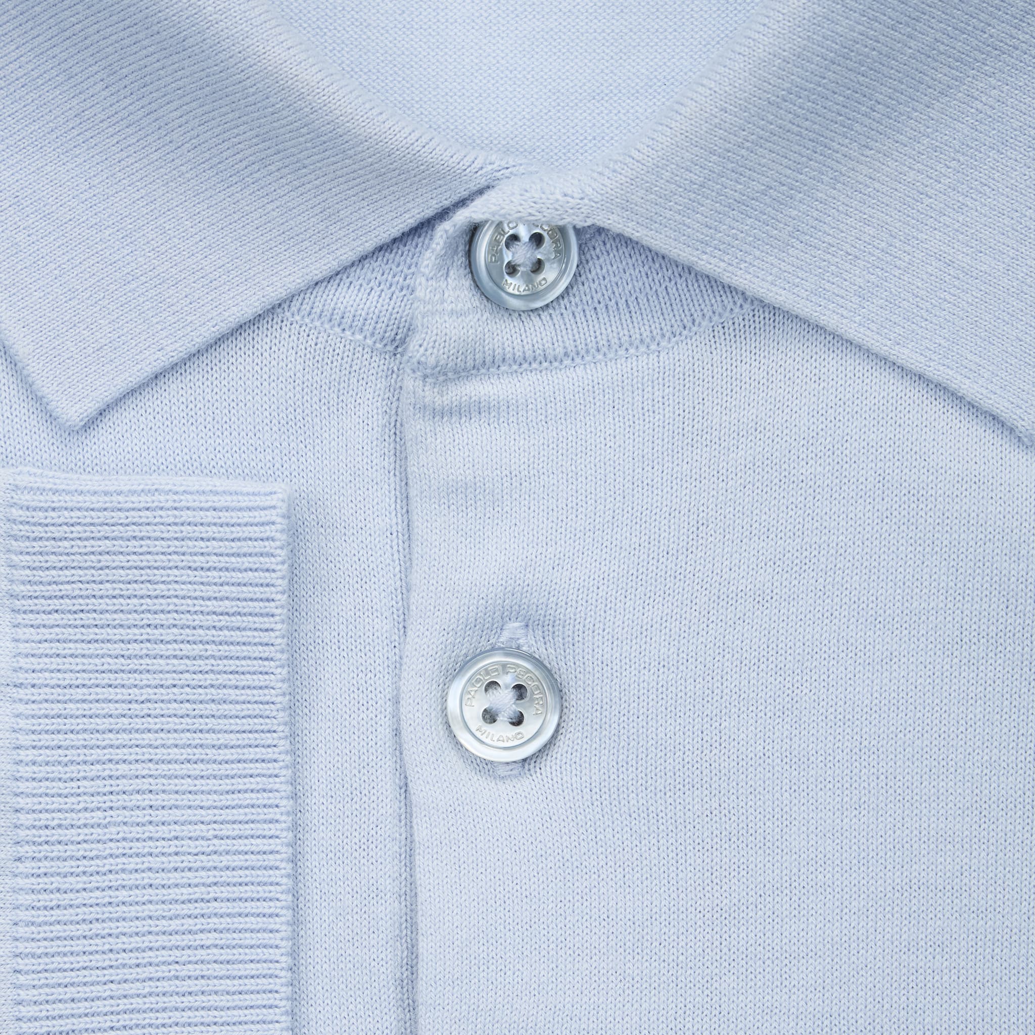 Maglia A Polo Azzurro Maglia A Polo Paolo Pecora