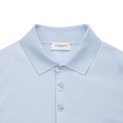 Maglia A Polo Azzurro Maglia A Polo Paolo Pecora