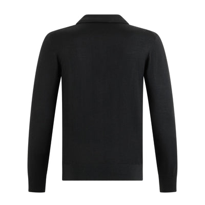 Maglia A Polo Nero Maglia A Polo Paolo Pecora