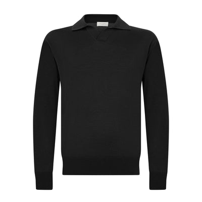 Maglia A Polo Nero Maglia A Polo Paolo Pecora