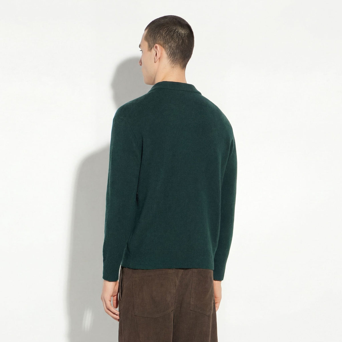 Maglia A Polo Verde Scuro Maglia A Polo Paolo Pecora