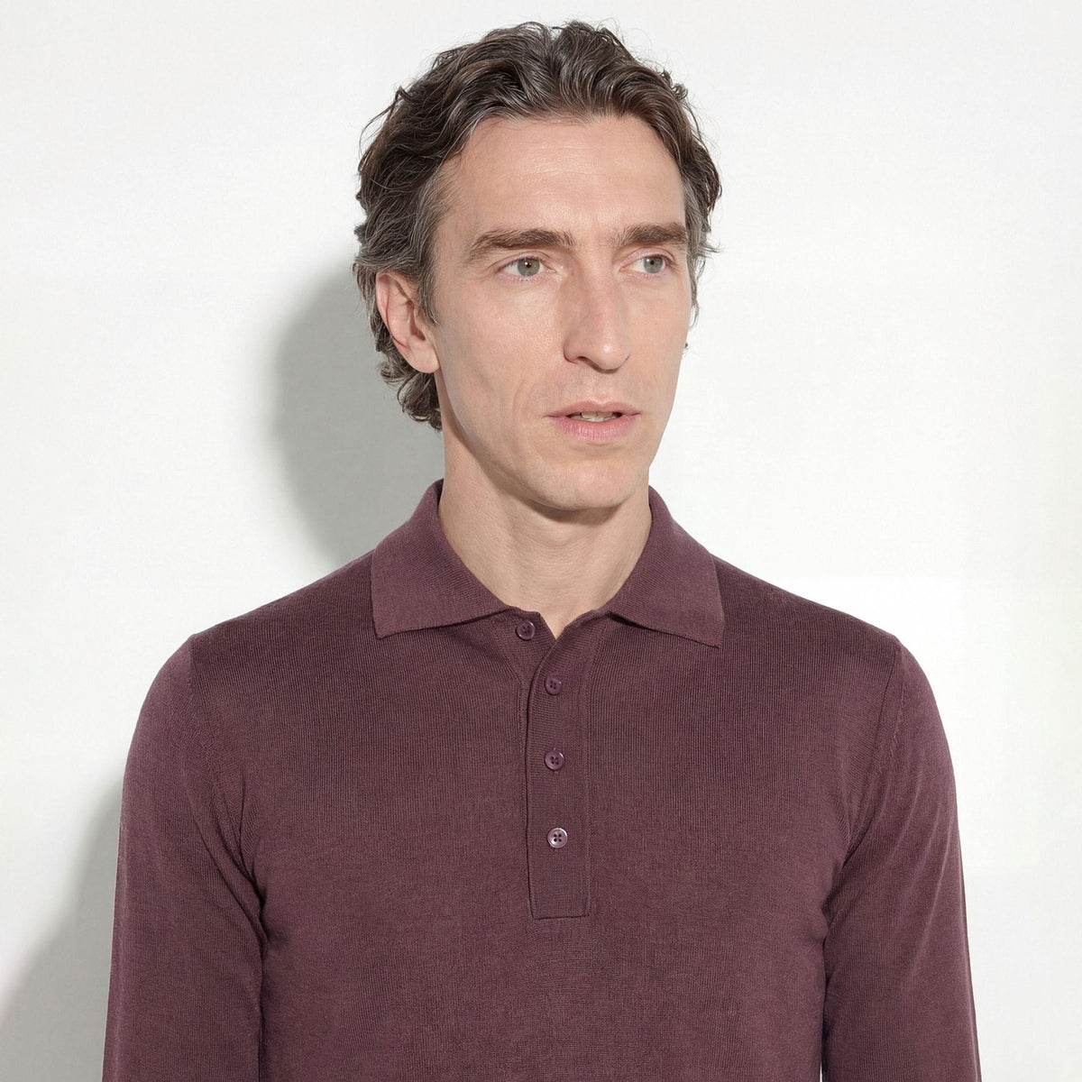 Maglia A Polo Viola Maglia A Polo Paolo Pecora