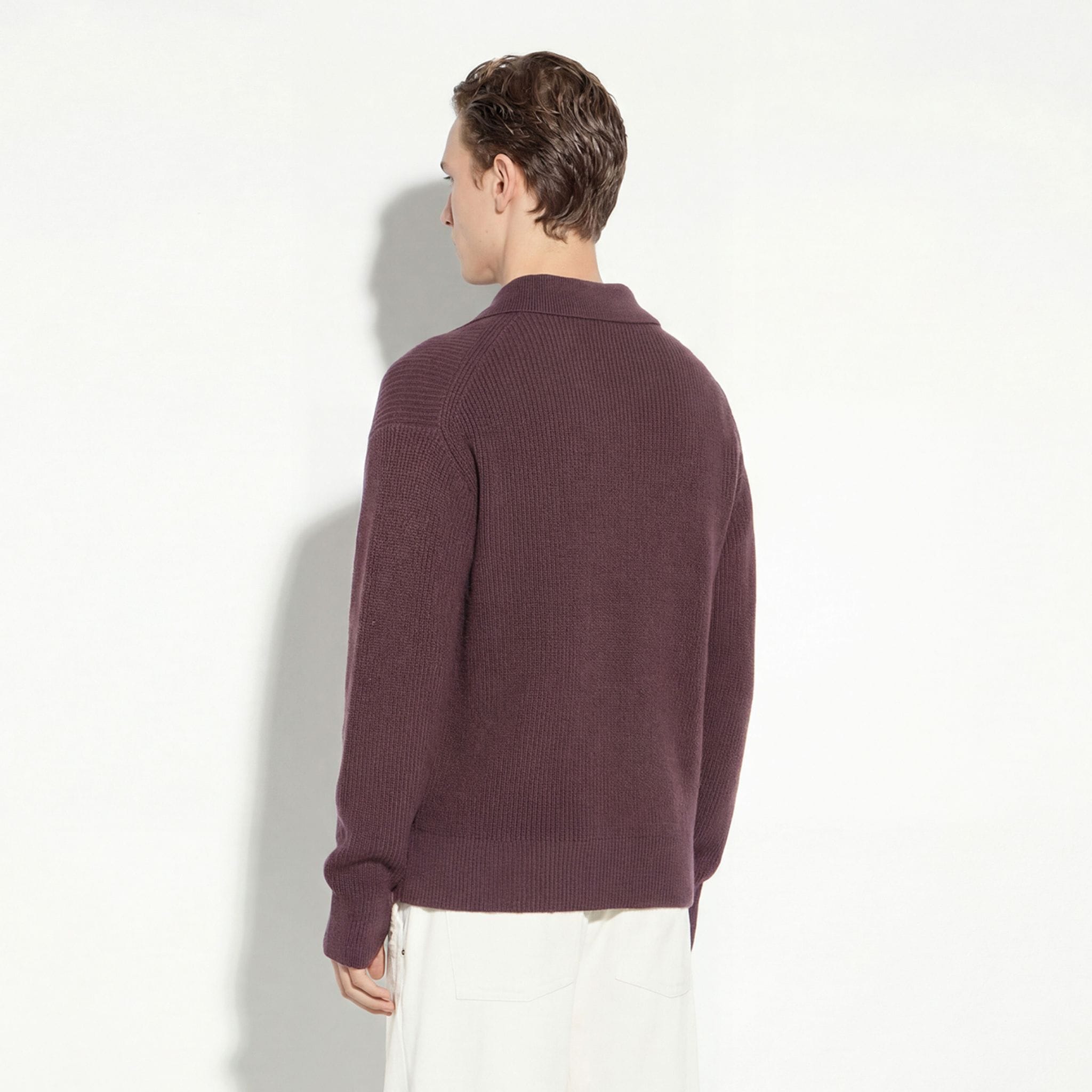 Maglia A Polo Viola Maglia A Polo Paolo Pecora