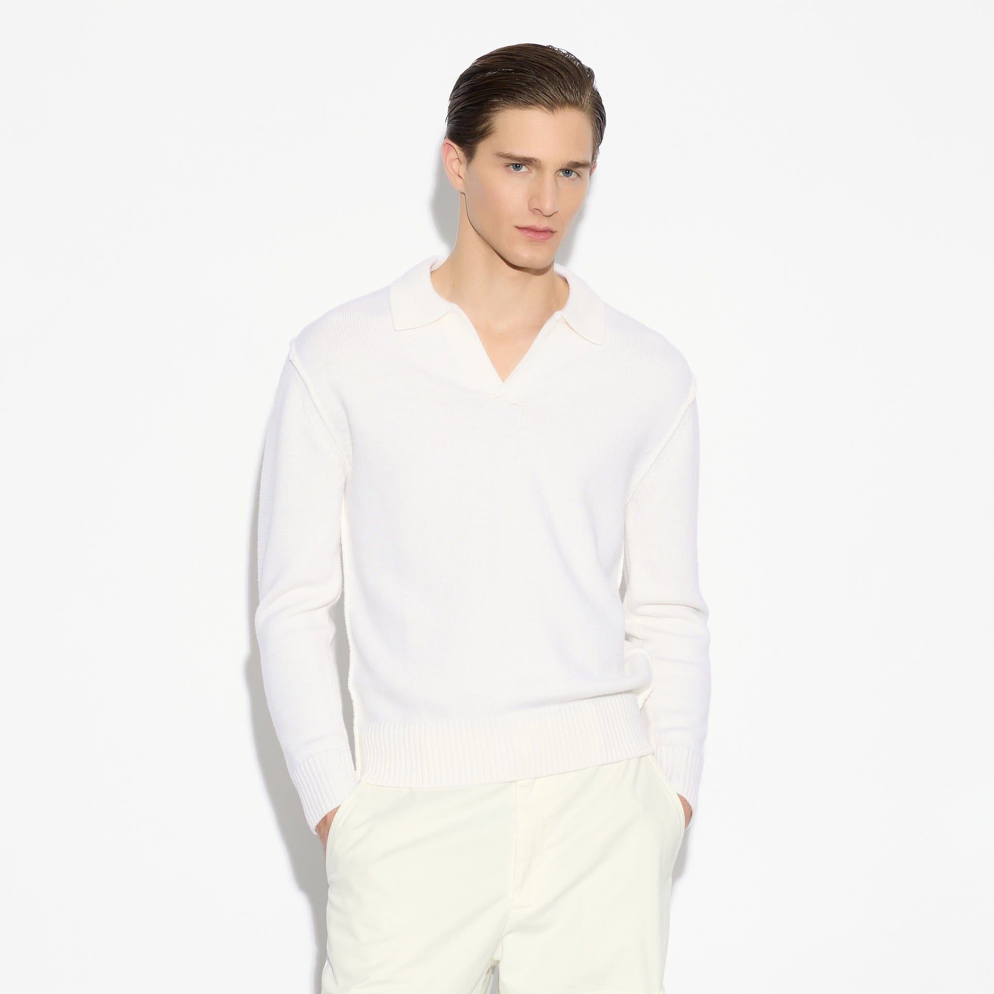 Maglia Polo Panna Maglia A Polo Paolo Pecora
